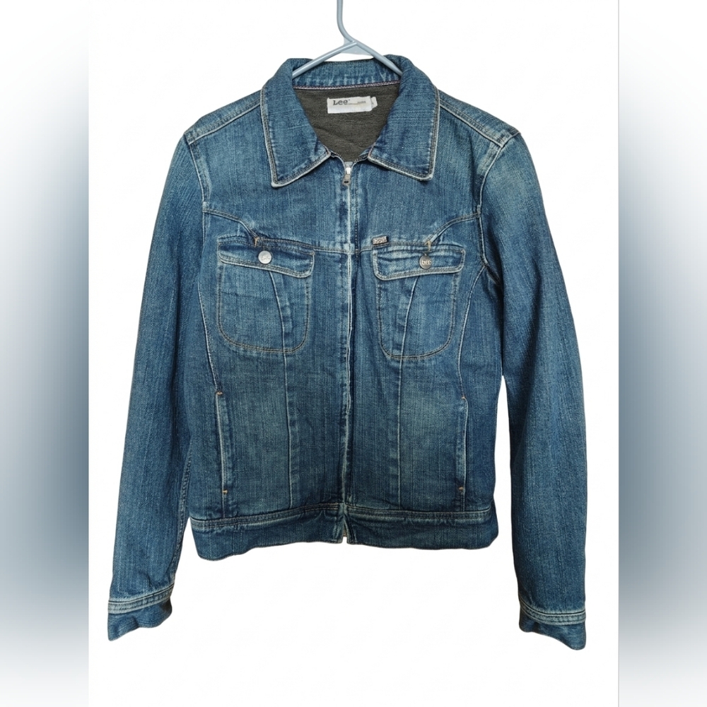 Vintage 💙 Lee Women Blue Denim Jacket